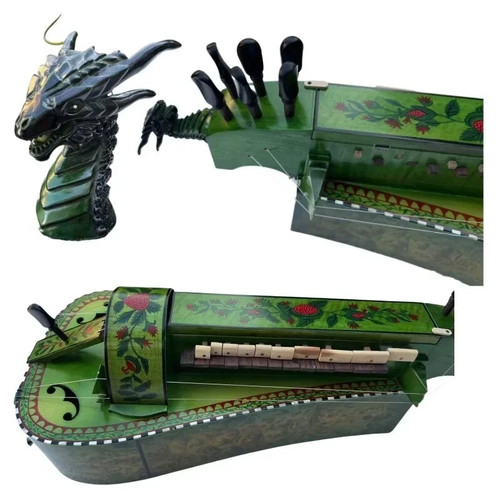 Bird eye green hurdy gurdy - bird's,