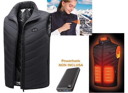 Gilet smanicato riscaldato - gilet,