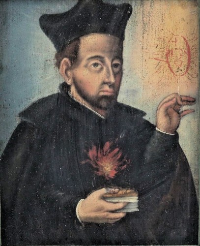 Dipinto olio tavola - olio, su