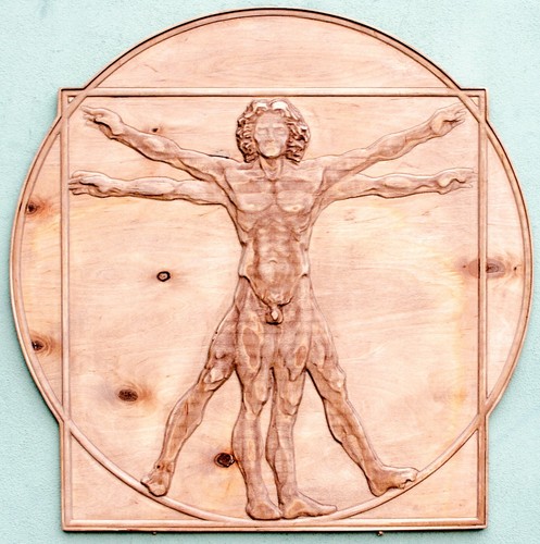 Bassorilievo legno uomo - in, legno.
