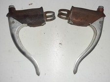 Coppia leve freno  per bici corsa epoca, in alluminio, Colnago De Rosa Bianchi