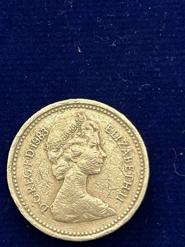 Moneta una sterlina - da, royal