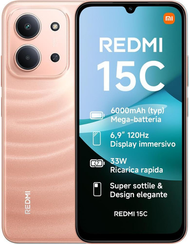 Redmi 15c smartphone 128gb - redmi, 15c,