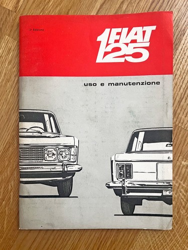 Fiat 125 manuale - manuale, di