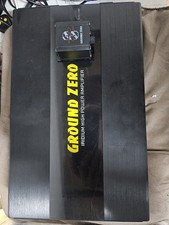 Amplificatore Ground Zero GZIA 1.1150D x Subwoofer 1150 watt monofonico Classe D