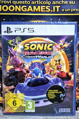 Sonic racing crossworlds ps5 - crossworlds,