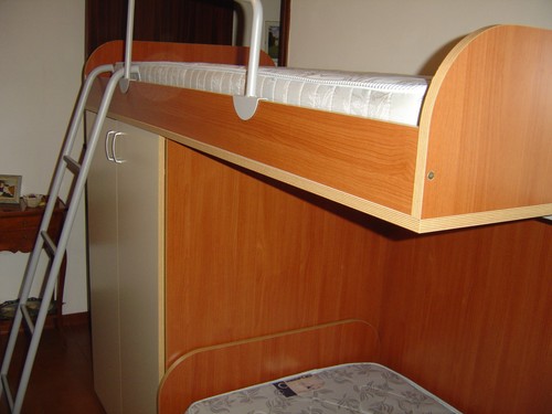 Camera letto componibile - letto,