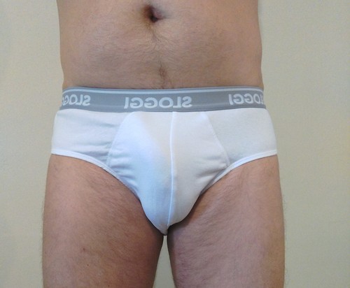 Slip homme blanc - , sloggy