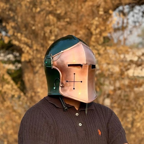Casco cosplay 18g acciaio - cosplay,