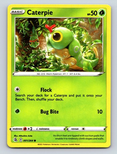 Caterpie abilità flocco - hp,