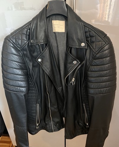 Giacca pelle nera xl - pelle,