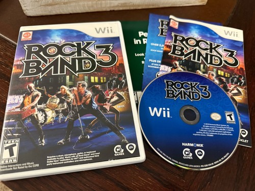 Rock band nintendo wii - band, 3