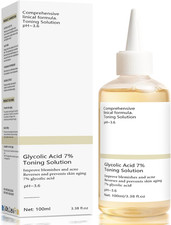 Glycolic Acid Toner Al 7%, Soluzione Tonificante E Rigenerante All'Acido Glicoli