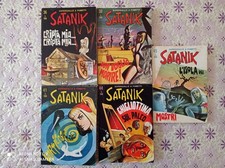 LOTTO DI 5 SATANIK DI MAGNUS. NN. 36-38-41-44-45.  BUONI-EDICOLA