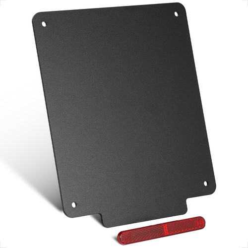 Portatarga moto 200x180mm in - portatarga,