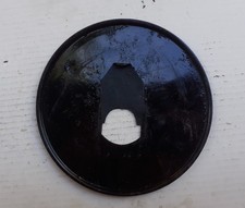 Padellino per carter bici epoca, in acciaio. con sportellino