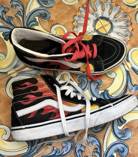 Vans sk8 alte fire nere - sk8-hi,