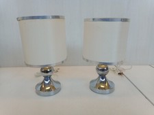 Pair vintage bedside table - bedside,
