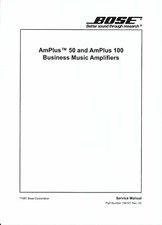 Manuale di servizio Bose per