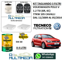 KIT TAGLIANDO 3 FILTRI OLIO
