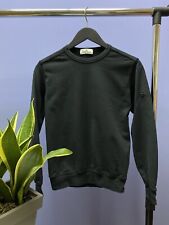 Felpa Stone Island Junior 12/156 nera per bambini ragazzi