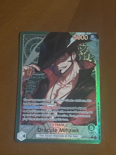 One piece tcg dracule mihawk - piece,