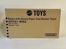 MOTU Masters Of The Universe Origins Snake Mountain sigillato nuovo con scatola