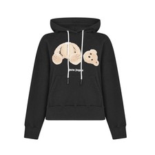 Felpa con cappuccio logo Palm