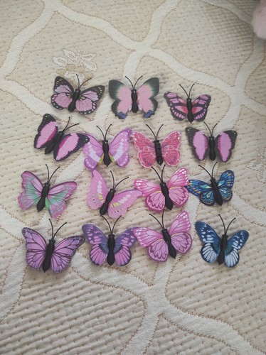 Farfalle decorative rosa - farfalle,