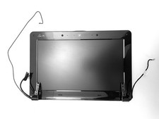 Asus Eee PC 1005HA LCD display genuine complete top cover shell hinges bezel