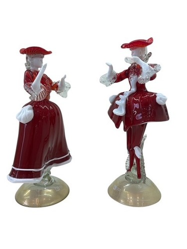 Coppia goldoniana figure - figure, dama