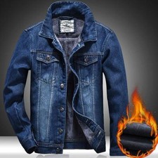 Giacca jeans uomo invernale