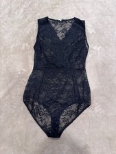 Intimissimi Black Sheer Floral