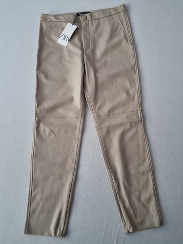 Pantalone zara ecopelle taglia - zara,