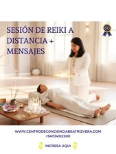 Sesión de reiki a distancia +