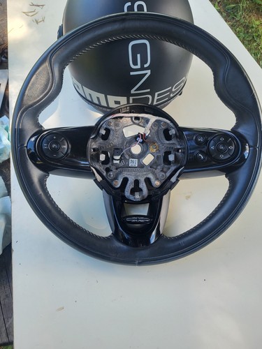 Volante sterzo pelle nero - volante,