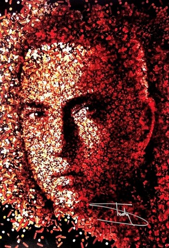 Eminem signed photograph rap - photograph,