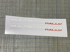 2 Adesivi DUCATI MULTISTRADA V4 RALLY tutti COLORI DISPONIBILI