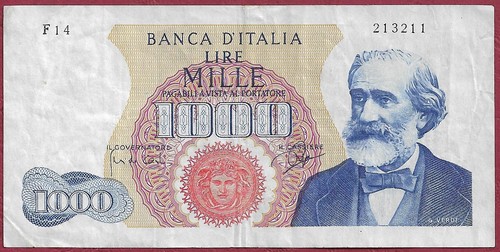 Italia italy 1000 lire - italia/italy,
