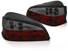 Coppia Fanali Posteriori Rosso-Fumé per Peugeot 106 solo Restyling 1996-2005 LHD