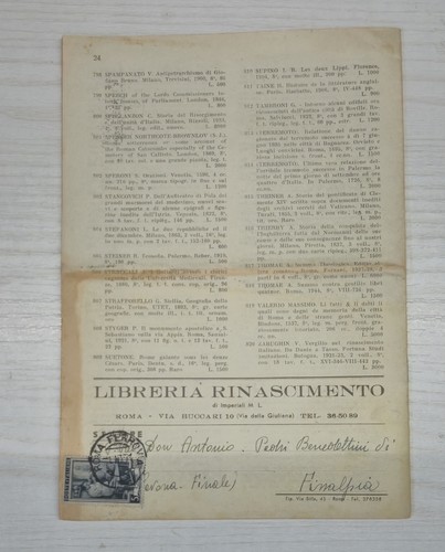 Catalogo libreria rinascimento - catalogo,