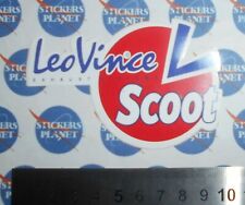  ADESIVO STICKER VINTAGE AUTOCOLLANT AUTO MOTO TUNING LEOVINCE SCOOTER EXHAUST