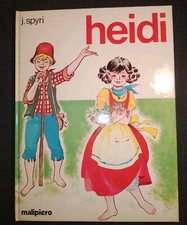 HEIDI ILLUSTRAZIONI DI M. FANTONI COLLANA LA FIABA DI MALIPIERO ANNI 70/80