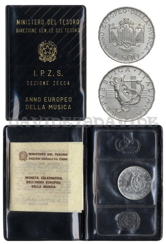 Repubblica italiana 500 lire - -,