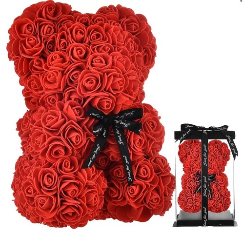 Orsetto rose orso peluche - orsetto,