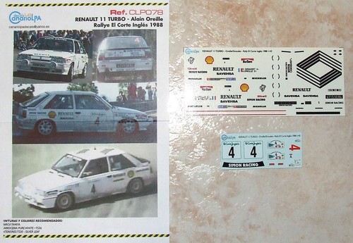 Renault turbo rallye el - renault,