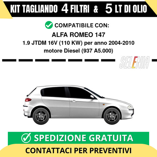 Tagliando per alfa romeo - per,