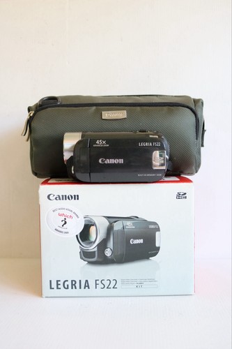 Videocamera canon legria fs22 - videocamera,