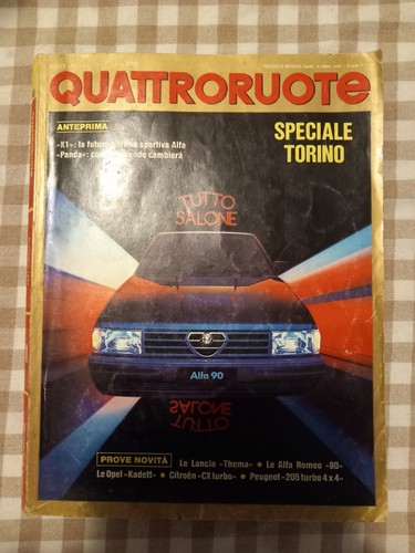 Rivista quattroruote 349 - rivista,