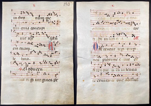 Antifonario pergamena - antifonario,